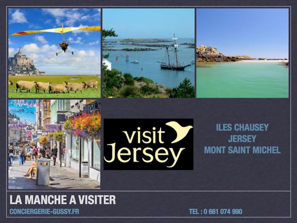 Villa Les Ilous Hauteville-sur-Mer Bagian luar foto