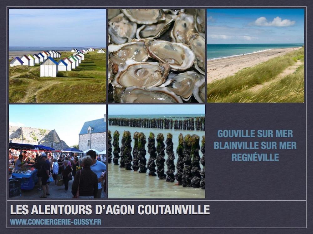 Villa Les Ilous Hauteville-sur-Mer Bagian luar foto